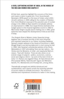 Penguin Book of Modern Indian Speeches