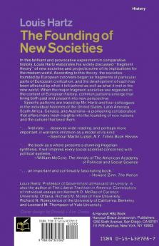 The Founding of New Societies