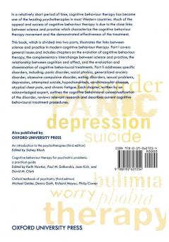 Science and Practice of Cognitive Behaviour Therapy