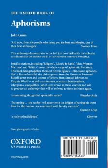 Oxford Book of Aphorisms