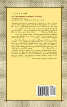 The Collected Letters of Katherine Mansfield