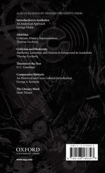 Arts and Sciences of Criticism