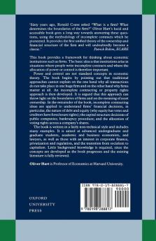 Firms Contracts and Financial Structure