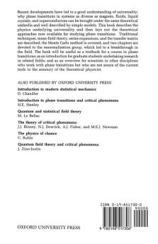 Statistical Mechanics of Phase Transitions