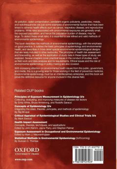 Environmental Epidemiology