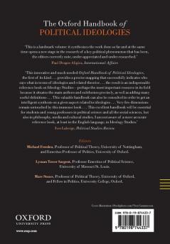 The Oxford Handbook of Political Ideologies