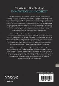 Oxford Handbook of Innovation Management