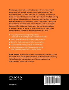 100 Essay Plans for Economics