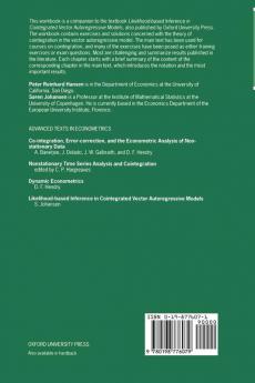 Workbook on Cointegration 'Advanceed Texts in Economics '