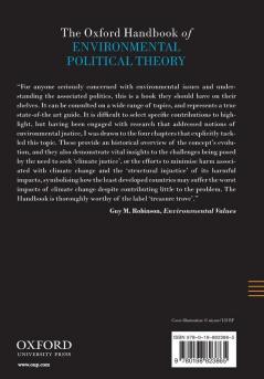 Oxford Handbook of Environmental Political Theory