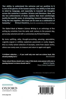 Oxford Book of Modern Science Writing