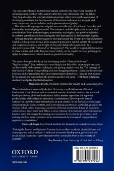 Linking the Formal and Informal Economy