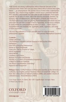 Virtues and Vices and Other Essays in Moral Philosophy