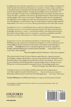 Knowledge and Its Limits