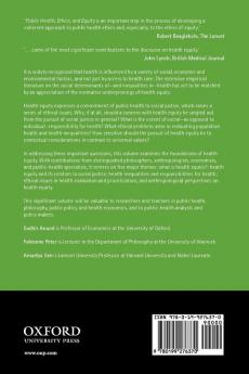 Public Health Ethics and Equity