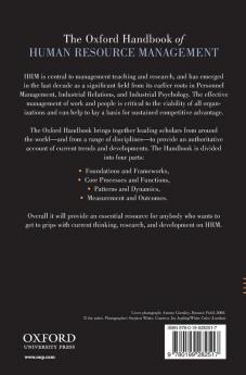 The Oxford Handbook of Human Resource Management (Oxford Handbooks)