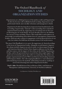 Oxford Handbook of Sociology and Organization Studies