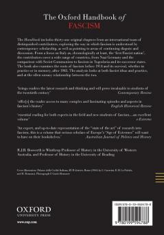 Oxford Handbook of Fascism