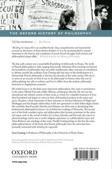 Thinking the Impossible: French Philosophy Since 1960 (The Oxford History of Philosophy)