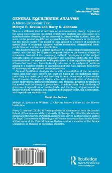 General Equilibrium Analysis