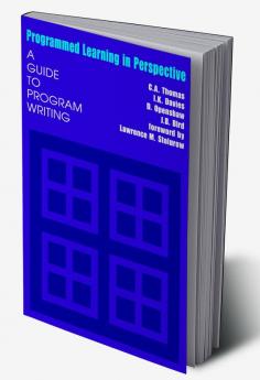 Programmed Learning in Perspective