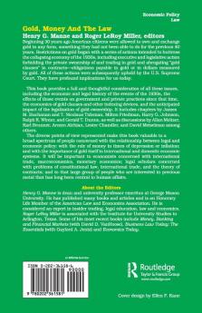 Gold Money and the Law