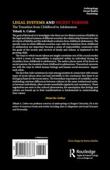 Legal Systems and Incest Taboos