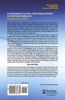 Experimentation and Innovation in Psychotherapy