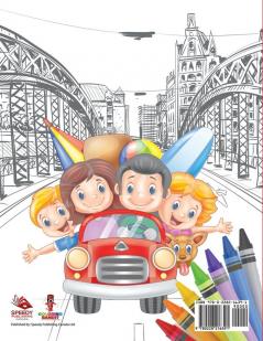 Road Trip: Livre de Coloriage pour les Enfants