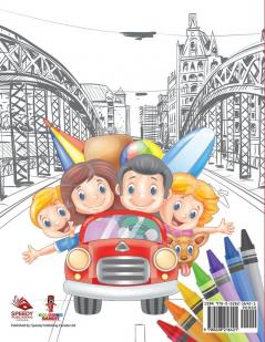 Road Trip: Libro Da Colorare Per Bambini