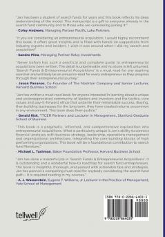 Search Funds & Entrepreneurial Acquisitions