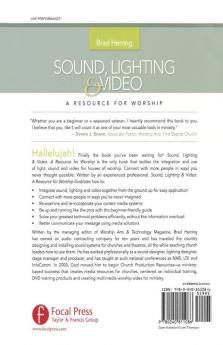 Sound Lighting and Video: A Resource for Worship