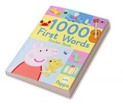 Peppa Pig: 1000 First Words Sticker Book