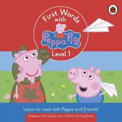 First Words with Peppa Level 1 Box Set