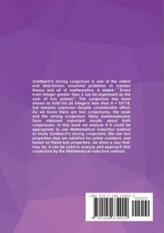 Mathematical induction method in Goldbach's strong conjecture