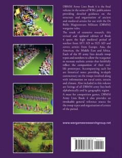 DBMM Army Lists