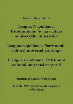 Lengua napolitana. Patrimonio cultural universal en riesgo