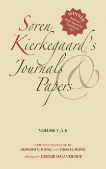 Søren Kierkegaard's Journals and Papers Volume 1