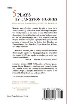 Five Plays by Langston Hughes (Paper) (Midland Books)