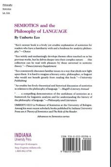 Semiotics and the Philosophy of Language