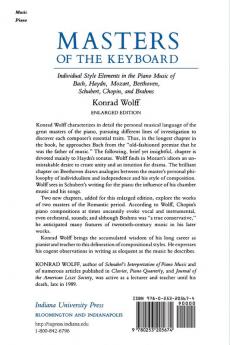 Masters of the Keyboard Enlarged Edition