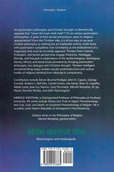 Postmodern Philosophy and Christian Thought
