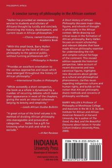 Short History of African Philosophy Second Edition