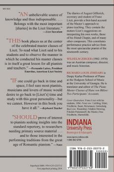 Piano Master Classes of Franz Liszt 1884-1886