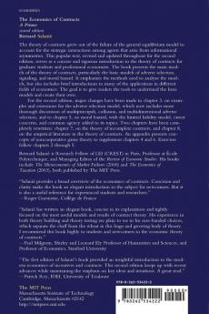 Economics of Contracts Second Edition