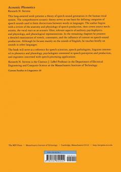 Acoustic Phonetics