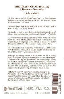Death of al-Hallaj The: A Dramatic Narrative