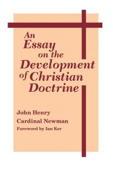 An Essay on the Development of Christian Doctrine