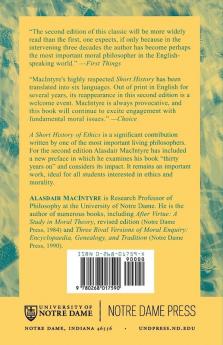 A Short History of Ethics: A History of Moral Philosophy from the Homeric Age to the Twentieth Century Second Edition