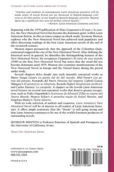 Latin America's New Historical Novel